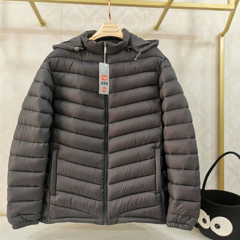 Cotton Coat Thin Silk Cotton Men's Outfit Cotton Jacket Double-sided Wear Cotton Coat Thin Silk Cotton Men's Outfit Cotton Jacket Double-sided Wear