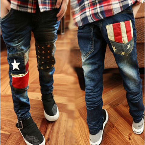 Boys' Denim Trousers Trousers Children's Clothing Boys' Denim Trousers Trousers Children's Clothing