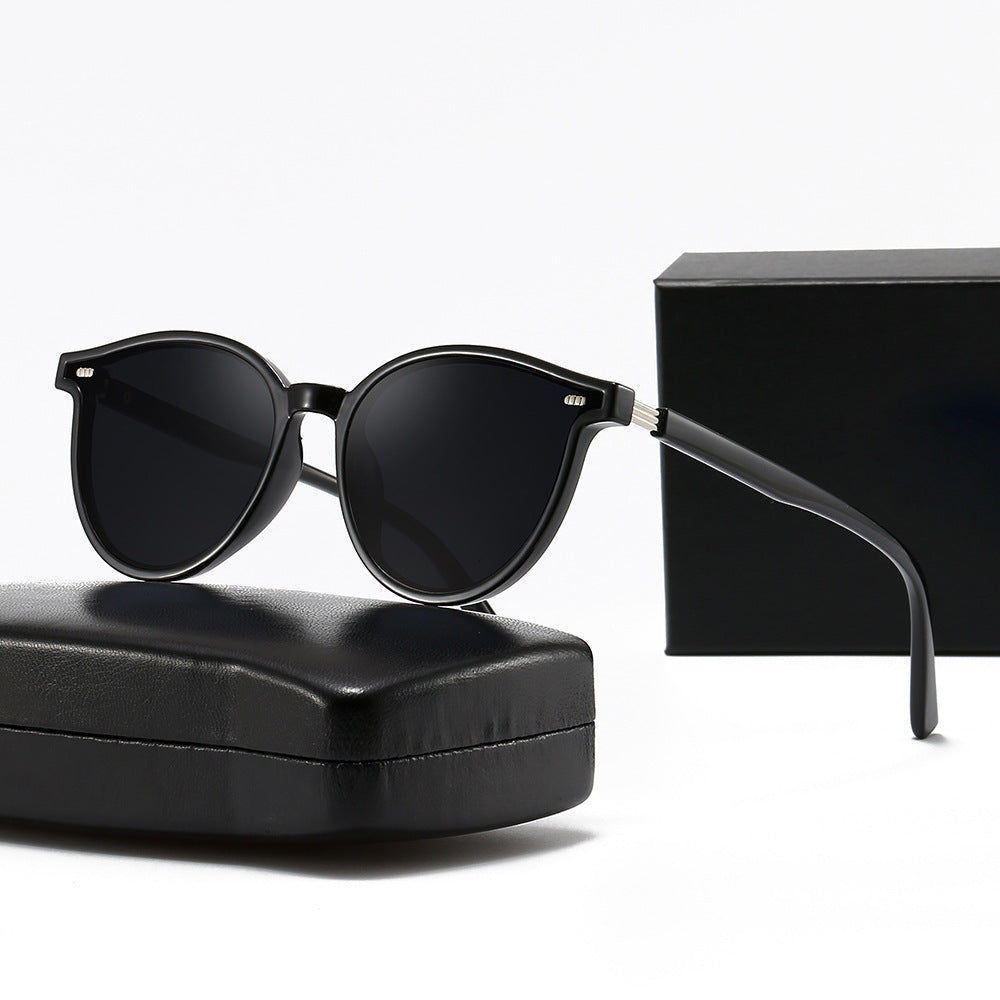 Sunglasses High Sense Reflective Lenses Men And Women Same Style Sun-resistant Sunglasses Sunglasses High Sense Reflective Lenses Men And Women Same Style Sun-resistant Sunglasses