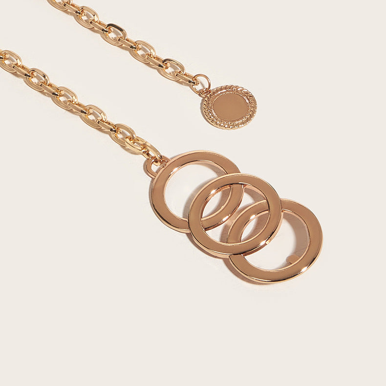 Atmospheric Metal Pendant Waist Chain Women Accessories Atmospheric Metal Pendant Waist Chain Women Accessories