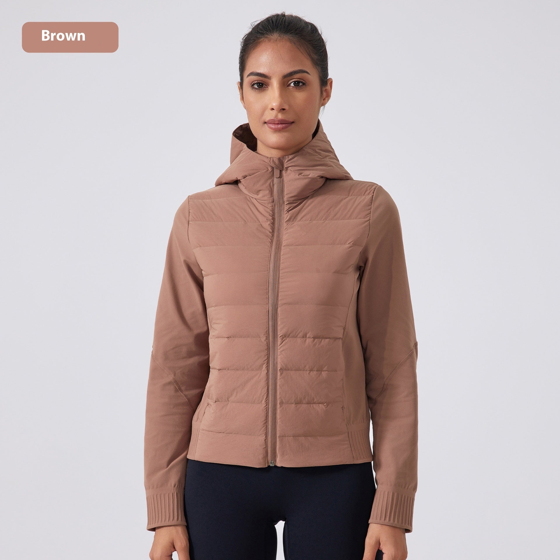 Thin Hood Down Jacket Women's Windproof, Waterproof And Warm Coat Thin Hood Down Jacket Women's Windproof, Waterproof And Warm Coat