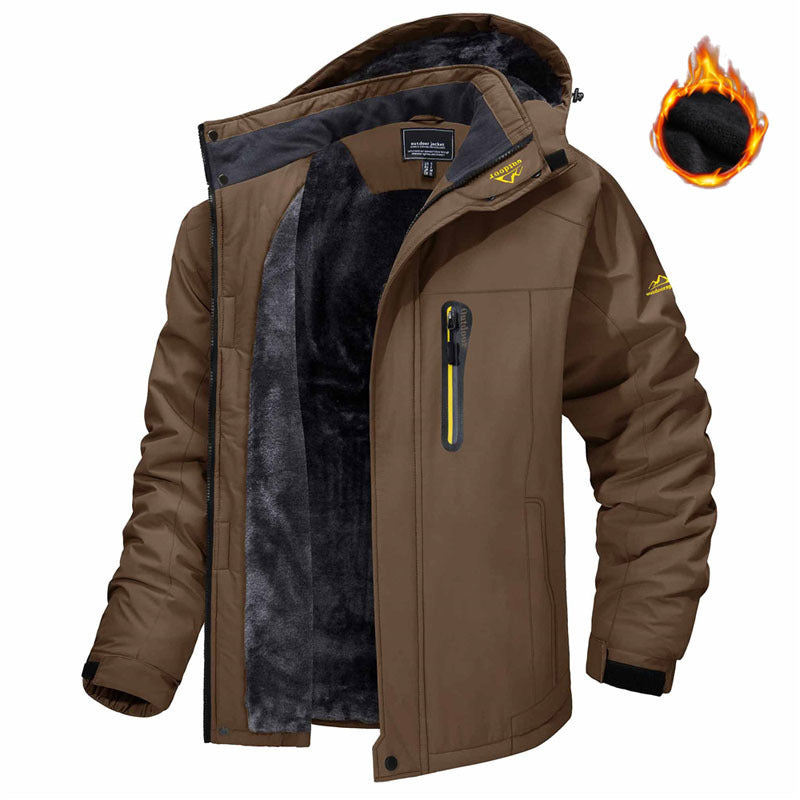 Winter Long Sleeved Windproof Ski Jacket Down Winter Long Sleeved Windproof Ski Jacket Down