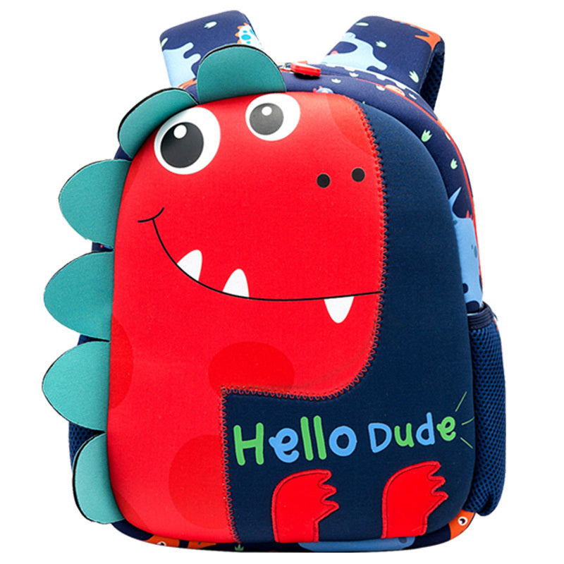 Cartoon Cute Children Kindergarten Dinosaur School Bag Cartoon Cute Children Kindergarten Dinosaur School Bag