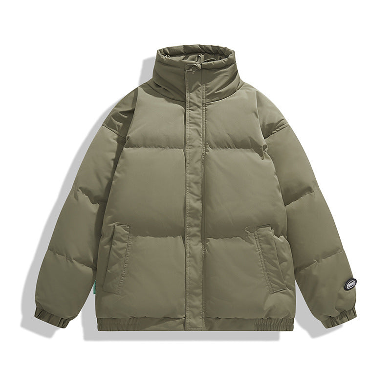 Winter Minimalist Casual Versatile Cotton Coat Men's Warm Jacket Winter Minimalist Casual Versatile Cotton Coat Men's Warm Jacket