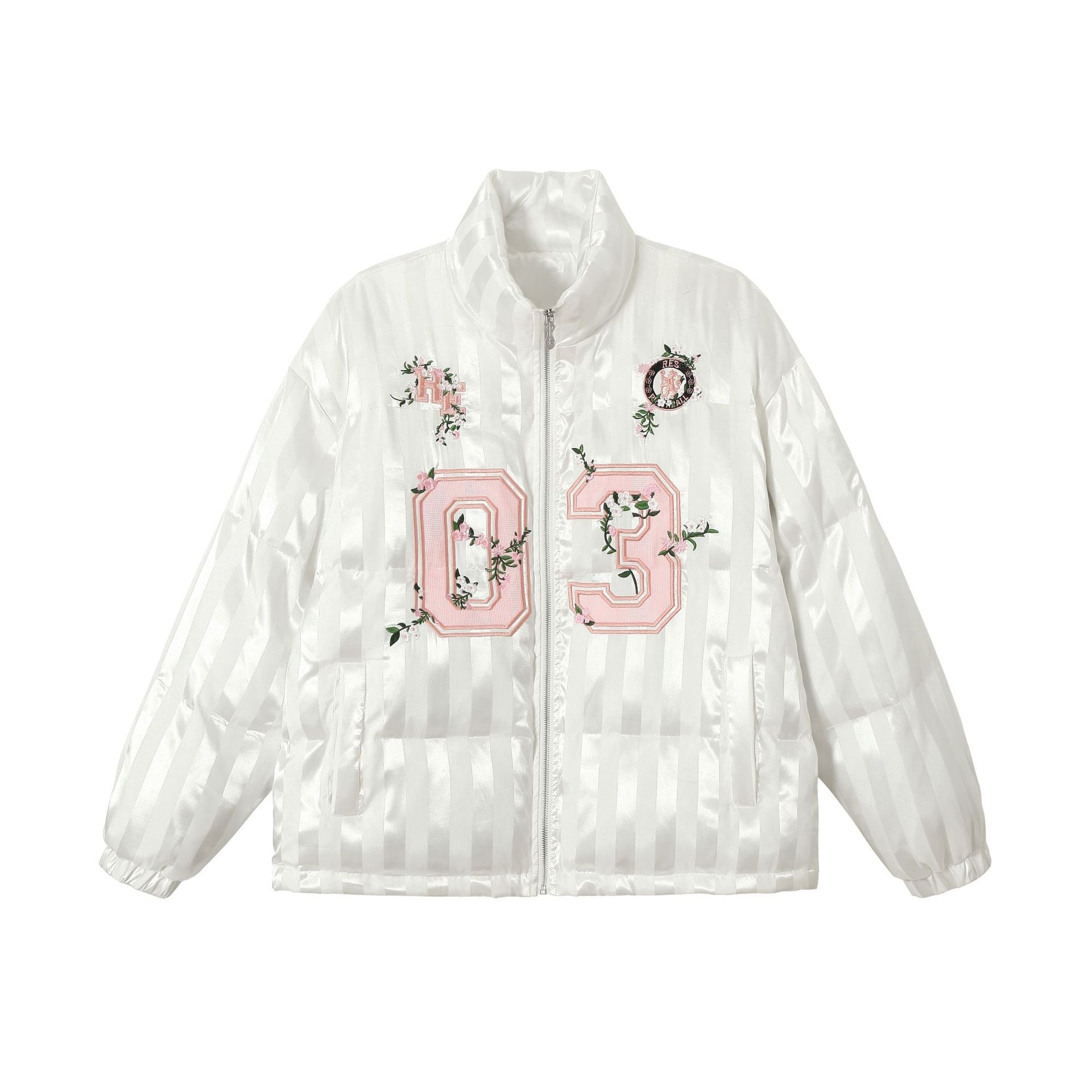 Warm Bread Embroidered Sports Cotton-padded Jacket Warm Bread Embroidered Sports Cotton-padded Jacket