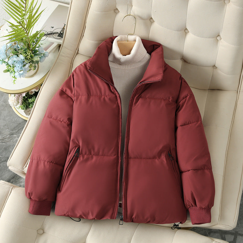 Korean Style Short Padded Down Jacket Women Korean Style Short Padded Down Jacket Women