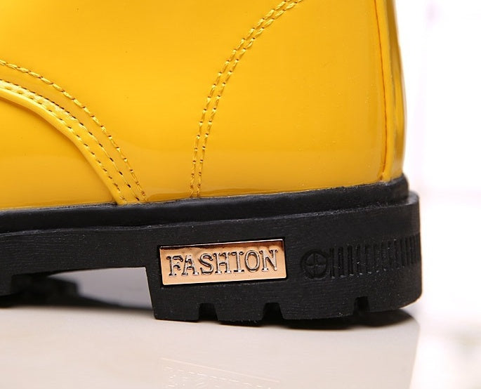 Winter Children Shoes PU Leather Waterproof Martin Boots Kids Snow Boots Winter Children Shoes PU Leather Waterproof Martin Boots Kids Snow Boots