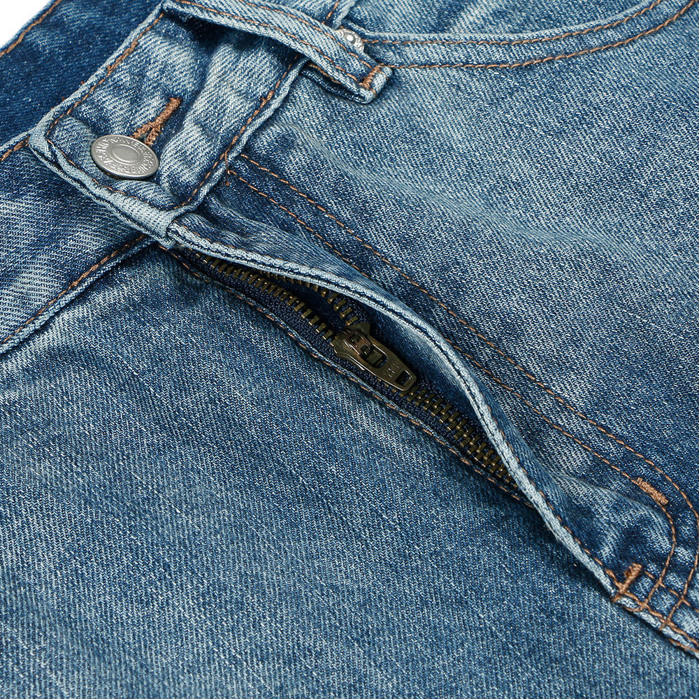 Washed Gradient Wide-leg Jeans Vintage Men's Clothing Washed Gradient Wide-leg Jeans Vintage Men's Clothing