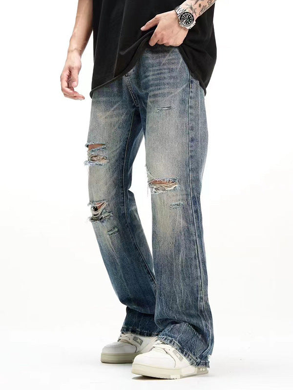 Ripped Jeans Men's American Ins Ripped Jeans Men's American Ins
