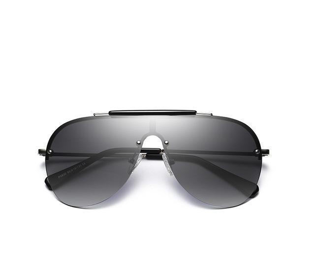 New Sunglasses Fashion One-Piece Large Frame Sunglasses Aviator Men's Sunglasses New Sunglasses Fashion One-Piece Large Frame Sunglasses Aviator Men's Sunglasses