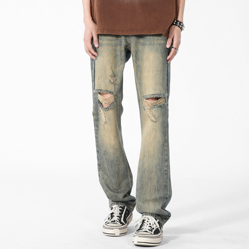 Men's High Street Fashion Brand Loose Casual Trousers Men's High Street Fashion Brand Loose Casual Trousers