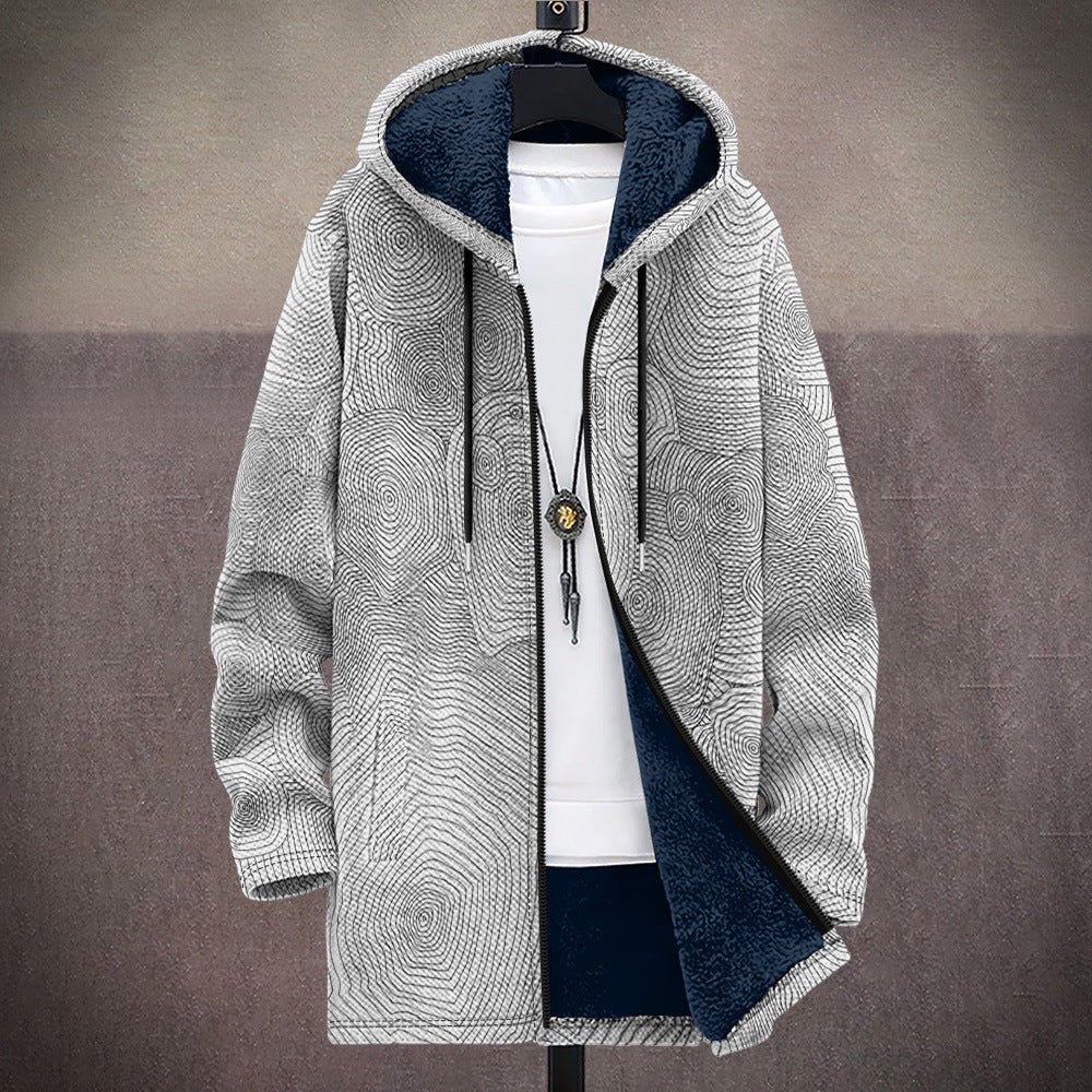 Men's Autumn And Winter Fashion Loose Cotton Coat Men's Autumn And Winter Fashion Loose Cotton Coat