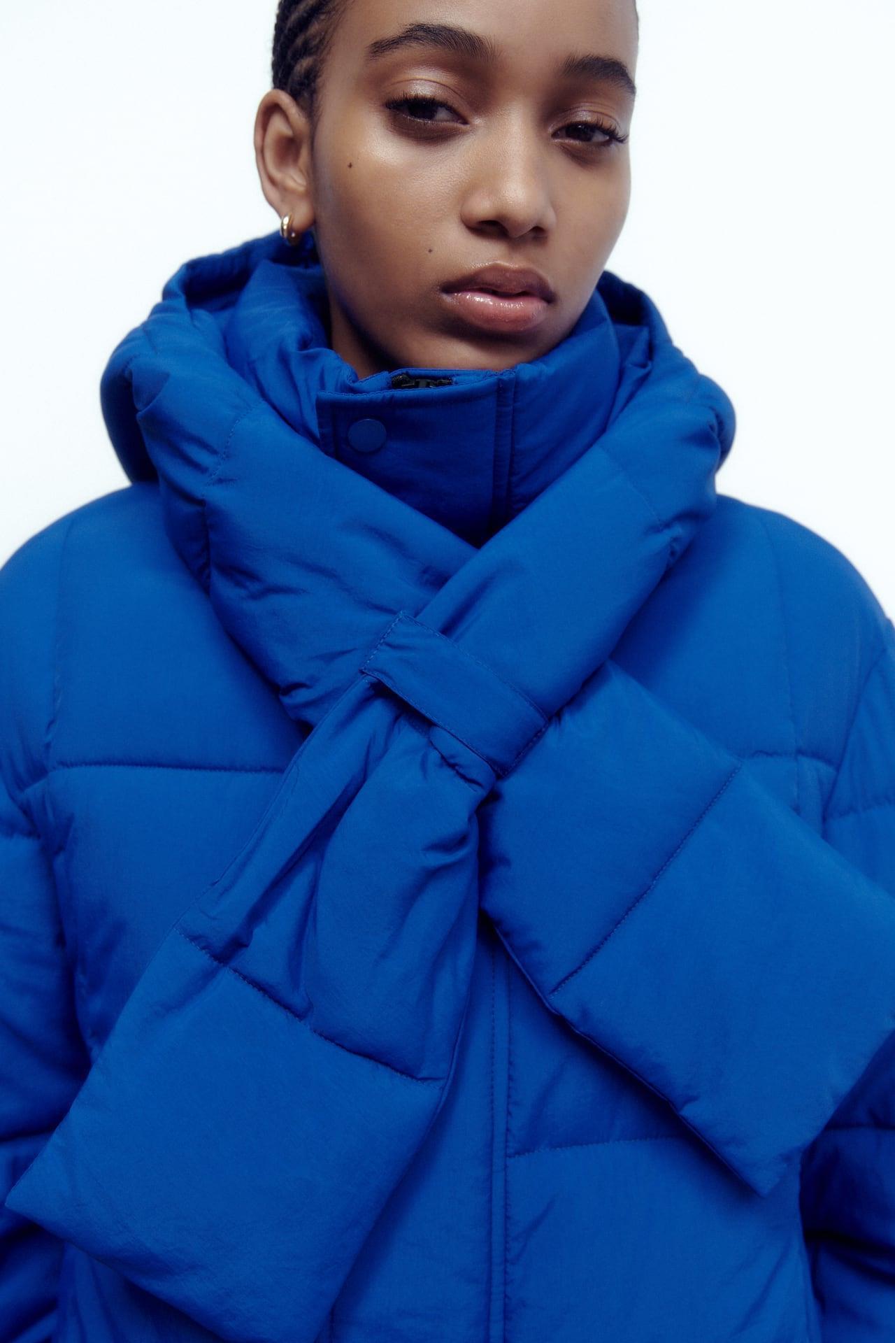 Warm Detachable Cotton With Scarf Jacket Women Warm Detachable Cotton With Scarf Jacket Women