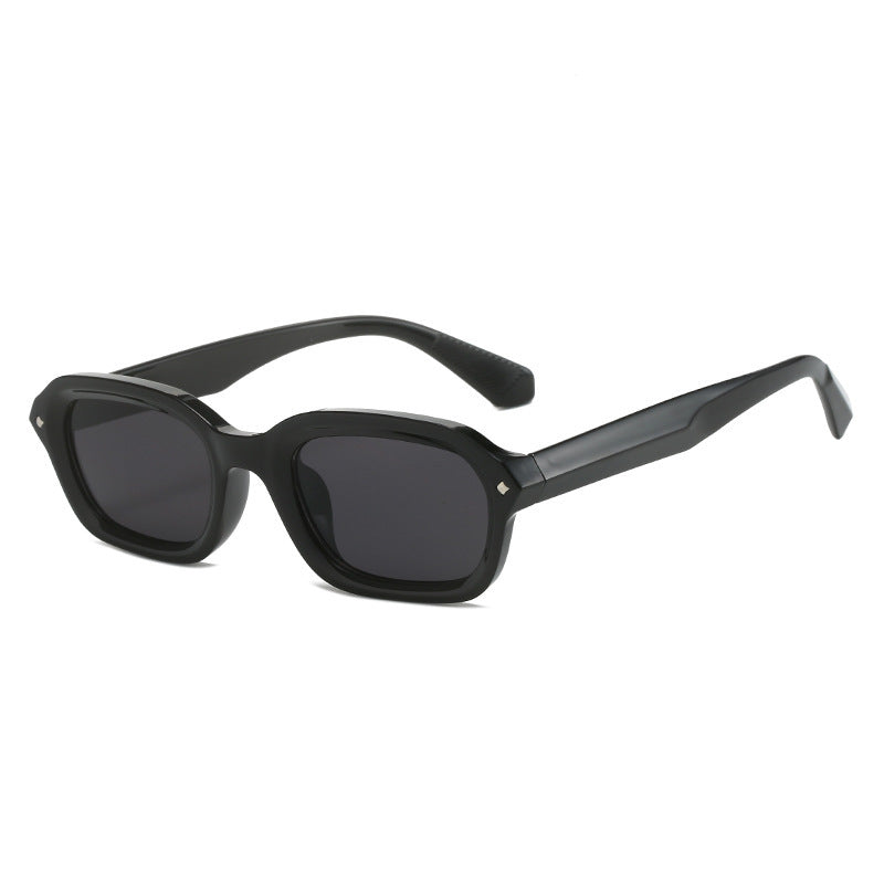 Retro High-grade Narrow Frame Square Sunglasses Women Retro High-grade Narrow Frame Square Sunglasses Women