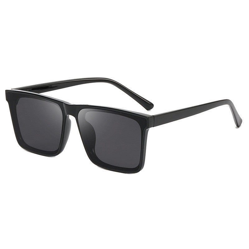 Square Sunglasses With Flat Tear Film For Men And Women Square Sunglasses With Flat Tear Film For Men And Women