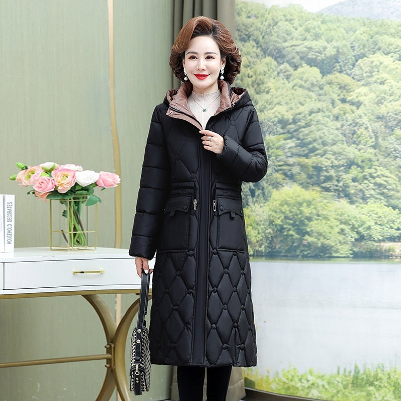Thickened Warm Cotton Coat Plus Size Loose Winter Thickened Warm Cotton Coat Plus Size Loose Winter