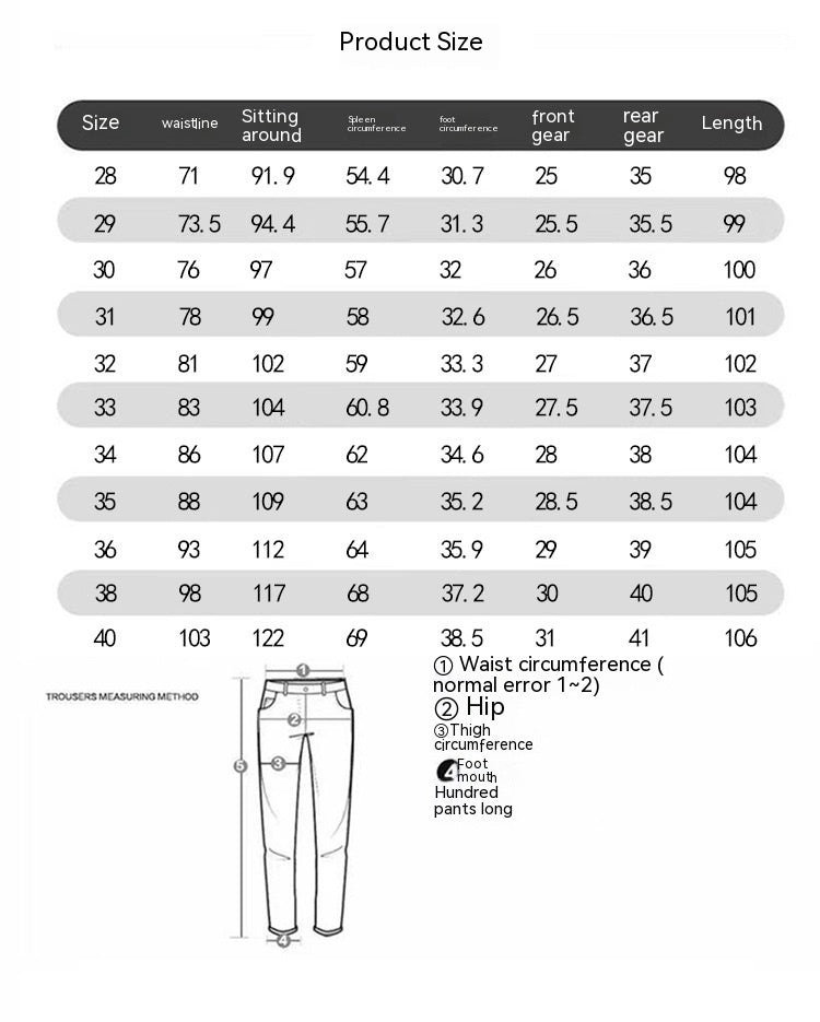 Spring Pencil Pants Slim Outdoor Casual Jeans Spring Pencil Pants Slim Outdoor Casual Jeans