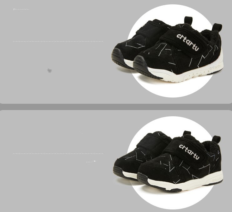 Boy's sports shoes breathable girls cotton shoes Boy's sports shoes breathable girls cotton shoes