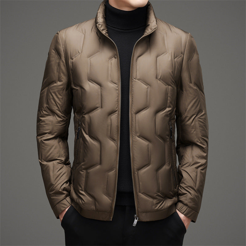 Winter Thin Stand-up Collar Down Jacket Coat Winter Thin Stand-up Collar Down Jacket Coat