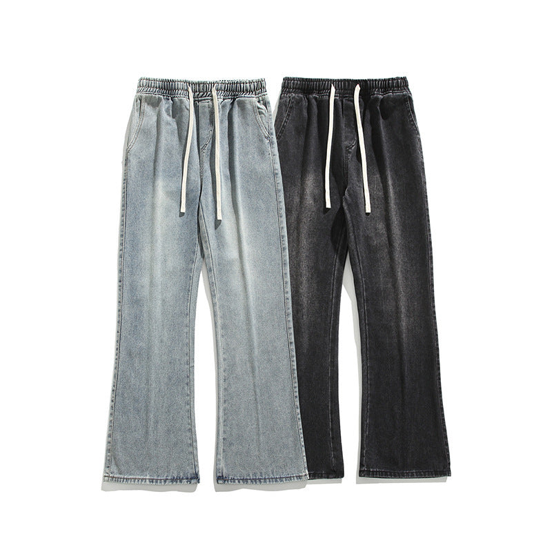 Fashionable American-style Washed Skinny Jeans For Men Fashionable American-style Washed Skinny Jeans For Men