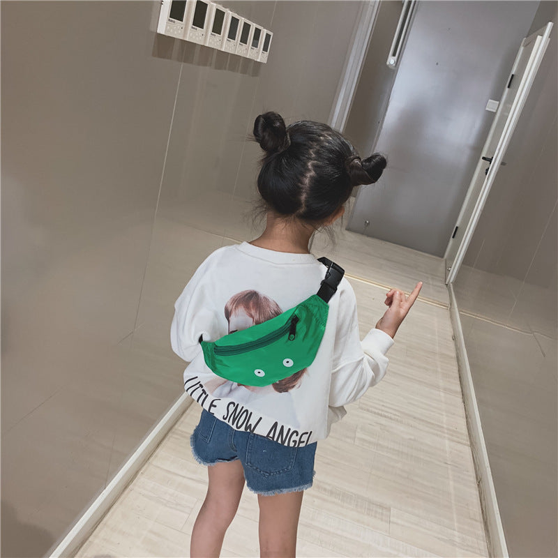 Children's Single-shoulder Waist Bag Funny Pattern Children's Single-shoulder Waist Bag Funny Pattern