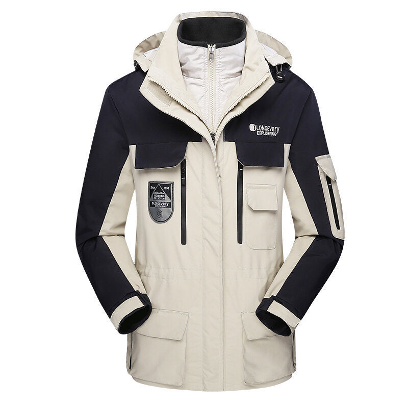 Three In One Jacket With Two Detachable Jackets Three In One Jacket With Two Detachable Jackets