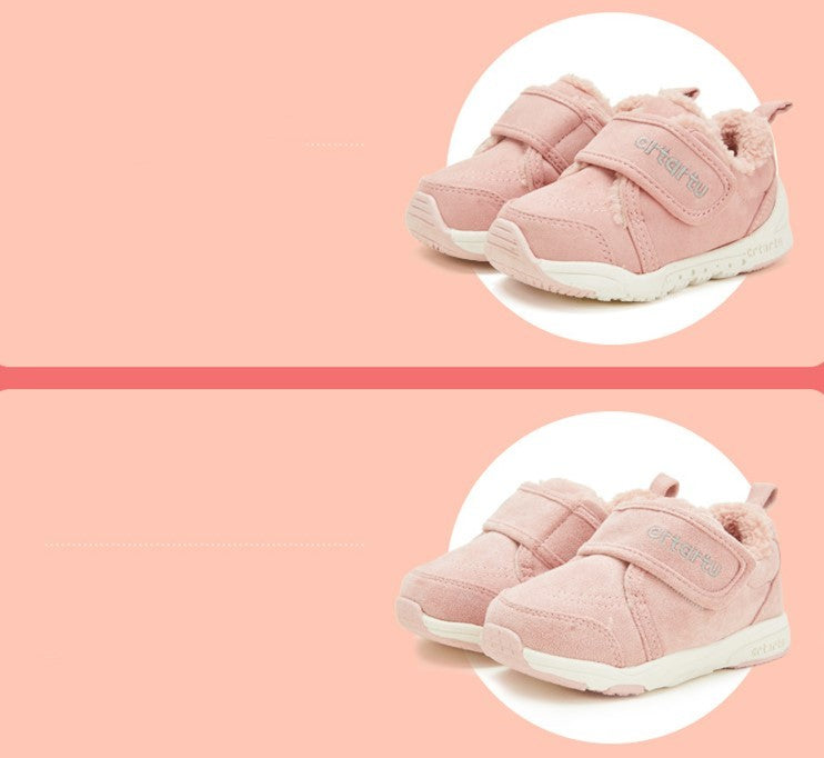 Boy's sports shoes breathable girls cotton shoes Boy's sports shoes breathable girls cotton shoes