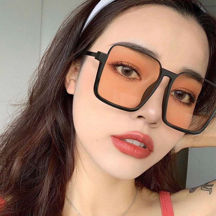 Retro Sunglasses Fashion Net Red Sunglasses Square Sunglasses Retro Sunglasses Fashion Net Red Sunglasses Square Sunglasses