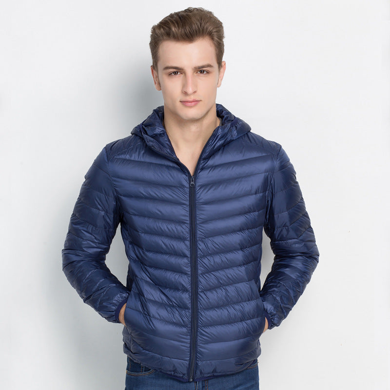 Fashionable And Simple Men's Lightweight Down Jacket Fashionable And Simple Men's Lightweight Down Jacket