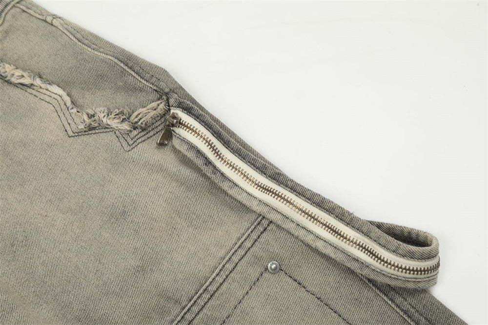 Spray Paint Distressed Dirty Jeans For Men Spray Paint Distressed Dirty Jeans For Men