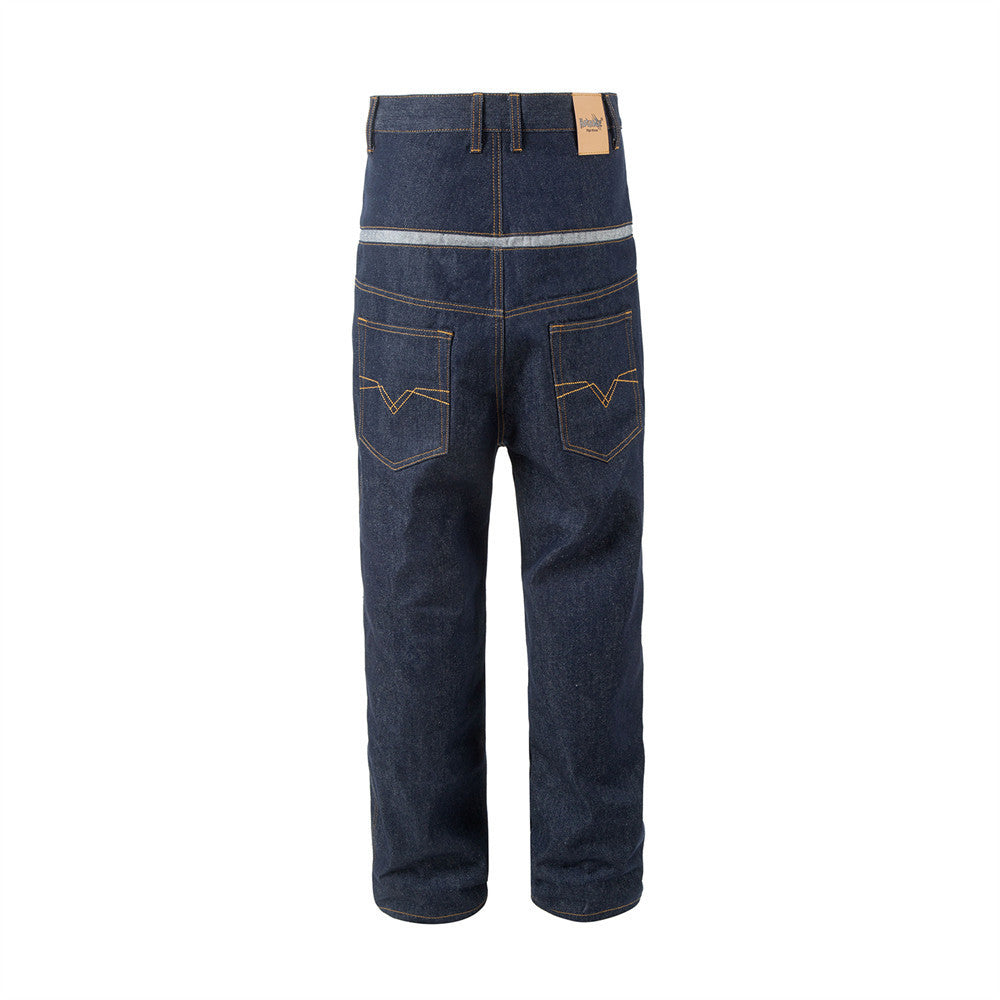 Ins Baggy Straight Trousers Men's Ins Baggy Straight Trousers Men's