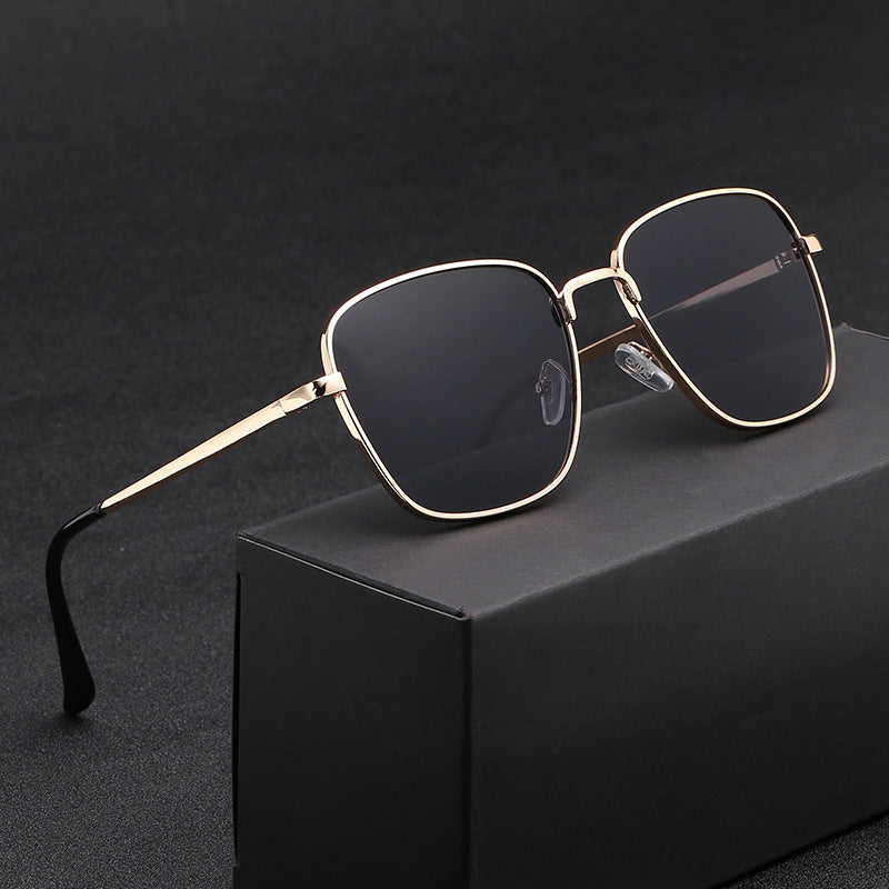 Men And Women Temperament Box Marine Piece Sunglasses Men And Women Temperament Box Marine Piece Sunglasses