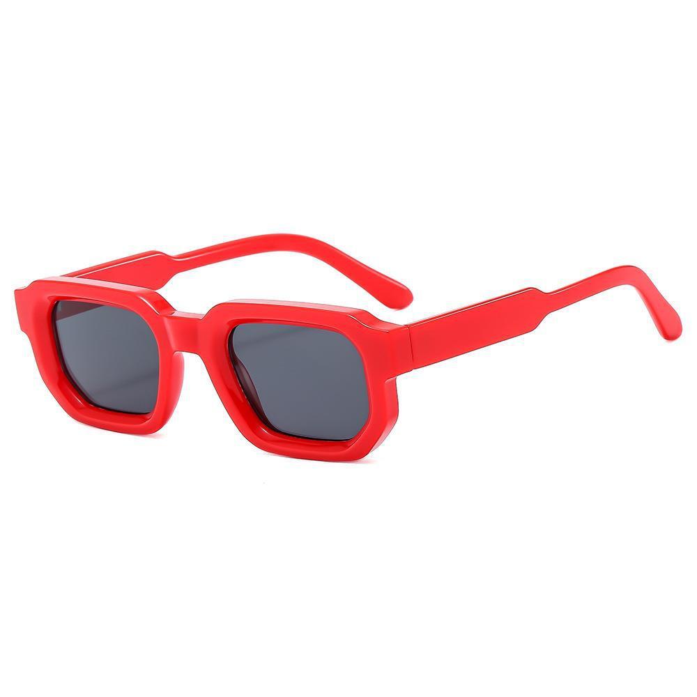 Retro Square Thick Small Frame Fashion Sunglasses For Women Retro Square Thick Small Frame Fashion Sunglasses For Women