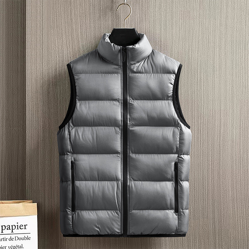 Down Jacket Vest Men's Coat Thickened Warm Down Jacket Vest Men's Coat Thickened Warm