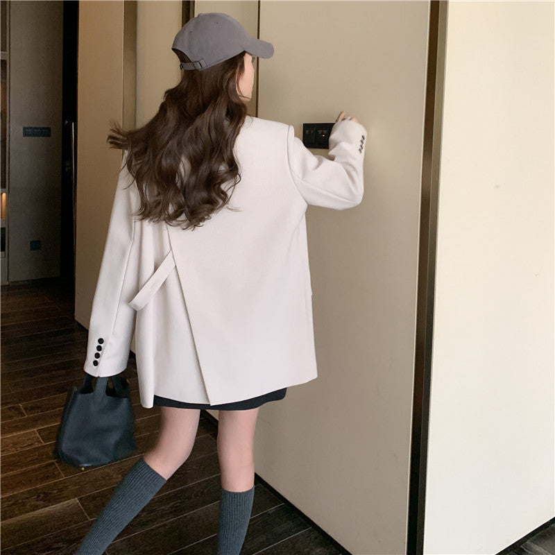 Casual Loose Fitting Suit Jacket For Women Casual Loose Fitting Suit Jacket For Women