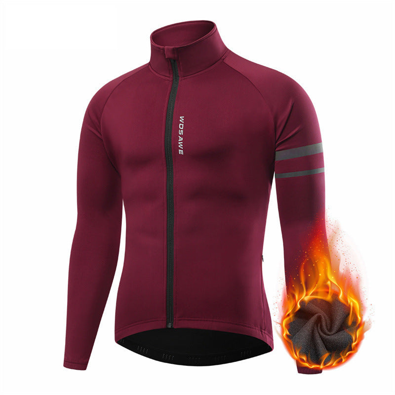 Men's Outdoor Off-road Mountain Sports Fleece Cycling Clothing Men's Outdoor Off-road Mountain Sports Fleece Cycling Clothing