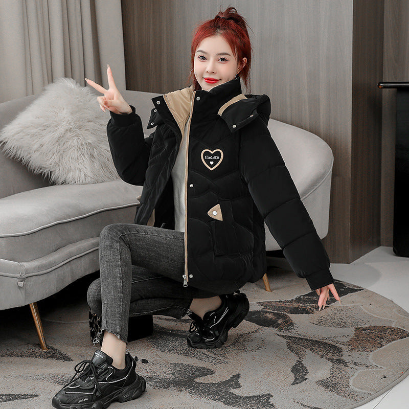 Warm Coat Versatile Fashion Korean Style Loose Warm Coat Versatile Fashion Korean Style Loose