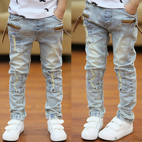 Boys' Denim Trousers Trousers Children's Clothing Boys' Denim Trousers Trousers Children's Clothing