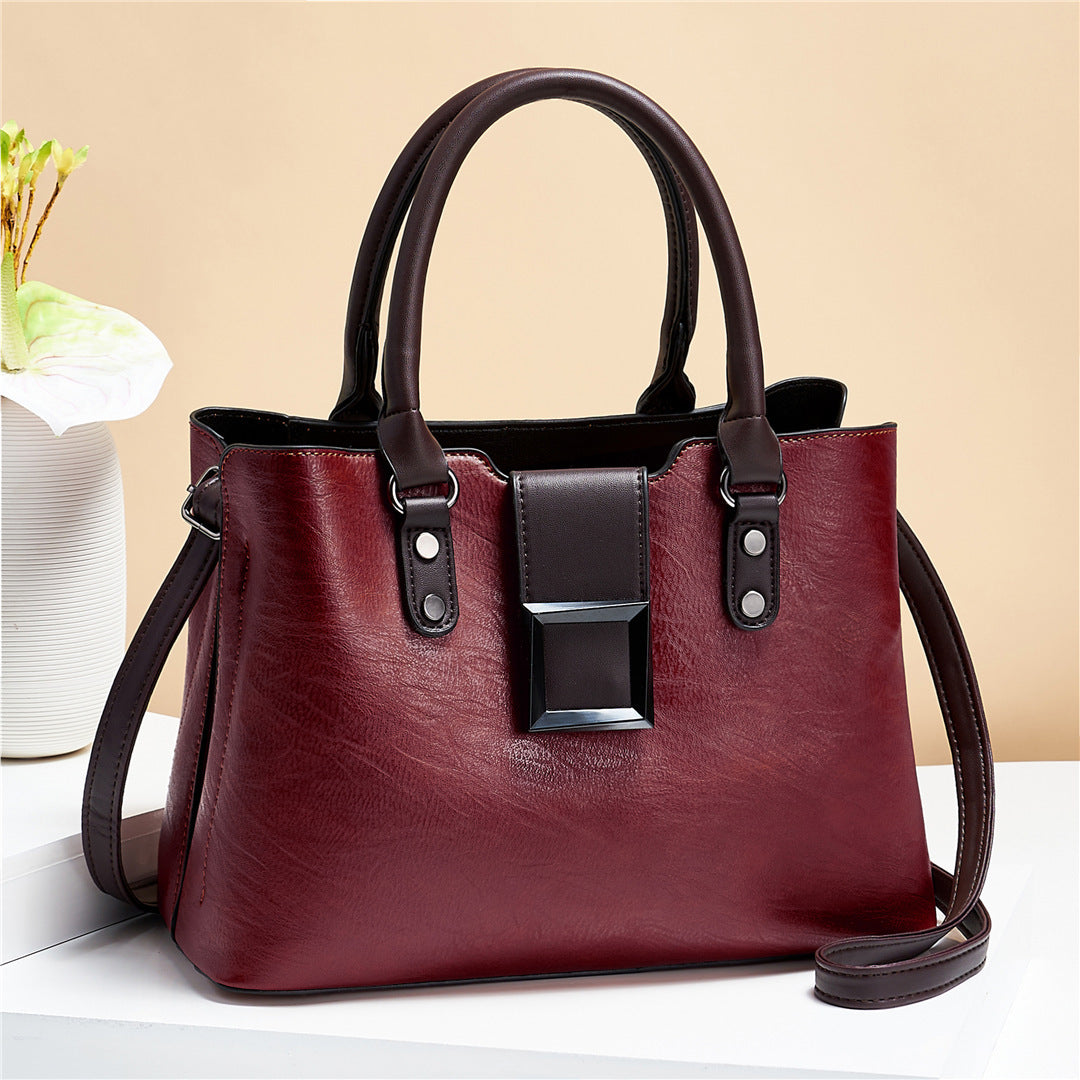 Women Shoulder Bag Big Buckle Handbags Work Daily Office Crossbody Bags Women Shoulder Bag Big Buckle Handbags Work Daily Office Crossbody Bags