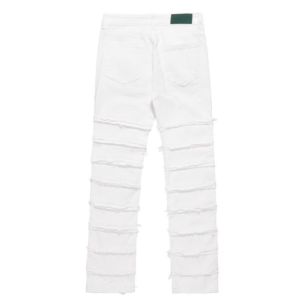 American High Street Personality Jeans Men American High Street Personality Jeans Men