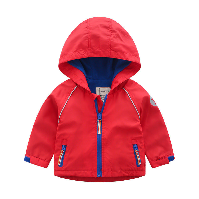 Boys' Hooded  Autumn  Clothing Children's Fleece Jacket Boys' Hooded  Autumn  Clothing Children's Fleece Jacket
