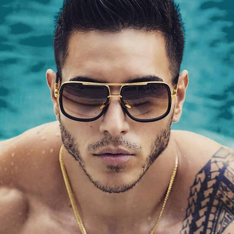 Flat Top Hot Square Sunglasses Men Women Luxury Brand Design Couple Lady Celebrity Brad Pitt Sun Glasses Super star Eyewear Flat Top Hot Square Sunglasses Men Women Luxury Brand Design Couple Lady Celebrity Brad Pitt Sun Glasses Super star Eyewear