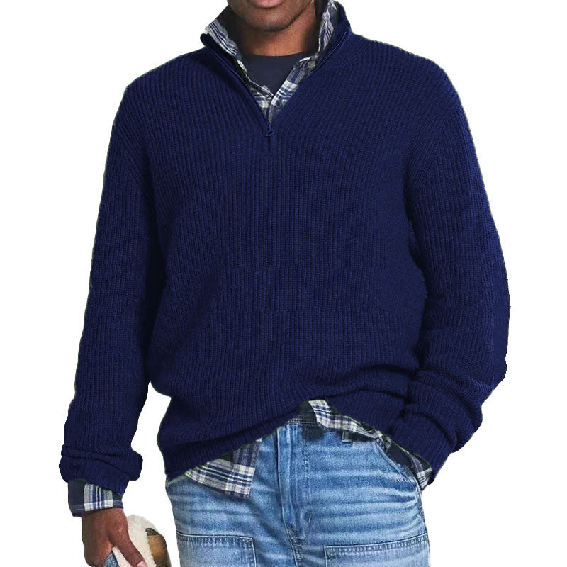 Acrylic Fall Winter Men's Casual Sweater Acrylic Fall Winter Men's Casual Sweater