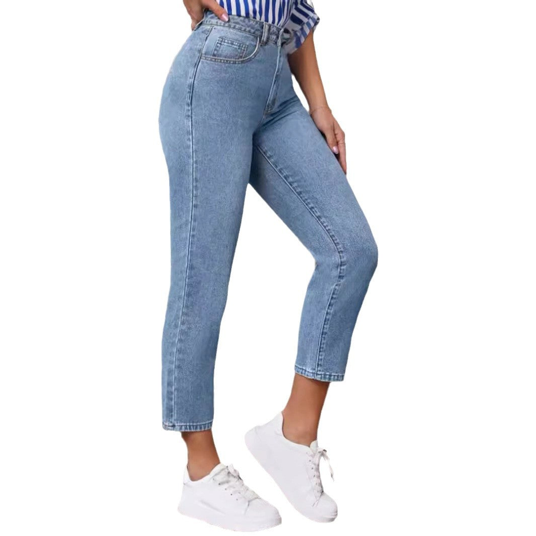 Retro High Waist Stretch Skinny Jeans For Women Retro High Waist Stretch Skinny Jeans For Women