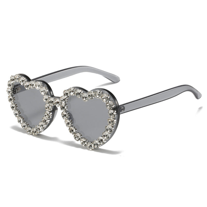 Fashionable All-match Peach Heart Sunglasses For Women Fashionable All-match Peach Heart Sunglasses For Women