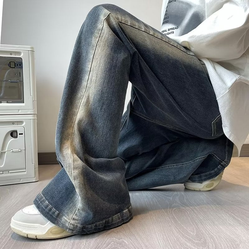 Men's Loose Trousers Cotton High Street Men's Loose Trousers Cotton High Street