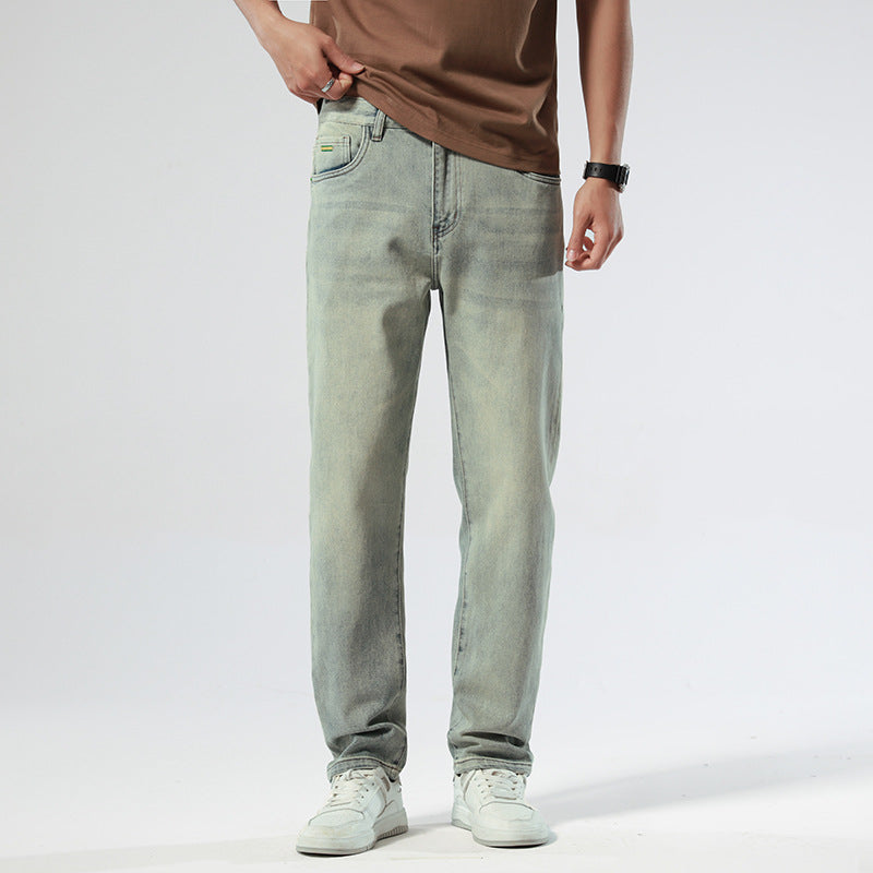 Casual Stretch Nostalgic Micro Ha Pencil Pants Youth Jeans Men Casual Stretch Nostalgic Micro Ha Pencil Pants Youth Jeans Men