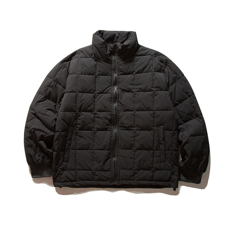 Stand Collar Solid Color Men And Women Down Jacket Stand Collar Solid Color Men And Women Down Jacket