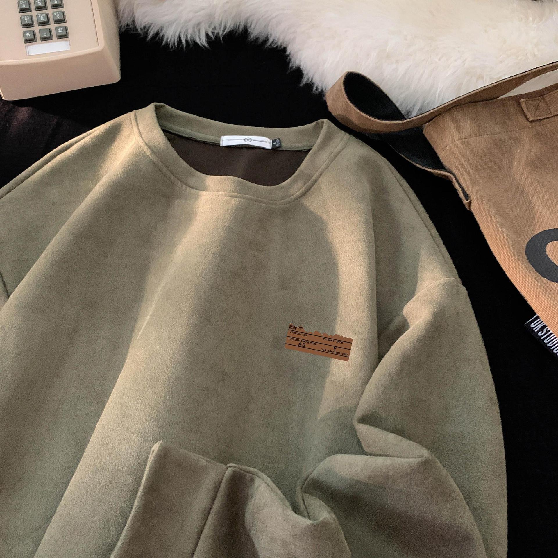 Men's Fashion Retro Gender-free Casual Sweatshirt Men's Fashion Retro Gender-free Casual Sweatshirt