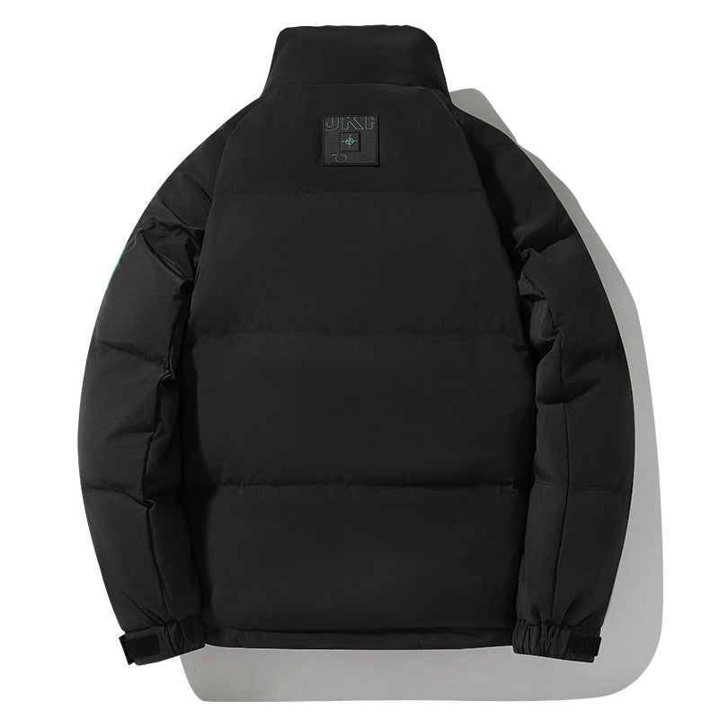 Men's Winter Stand-up Collar Down Jacket Hong Kong Style Leisure Warm Men's Winter Stand-up Collar Down Jacket Hong Kong Style Leisure Warm
